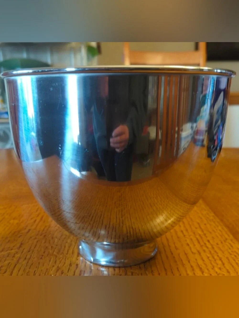 KitchenAid KSM150 Stainless Steel 5 Quart Mixing Bowl with Handle- Bowl Only